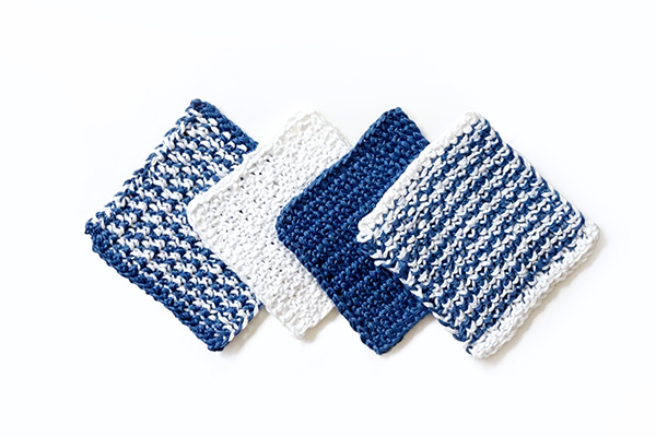 사각 컵받침 - Knitting Kit