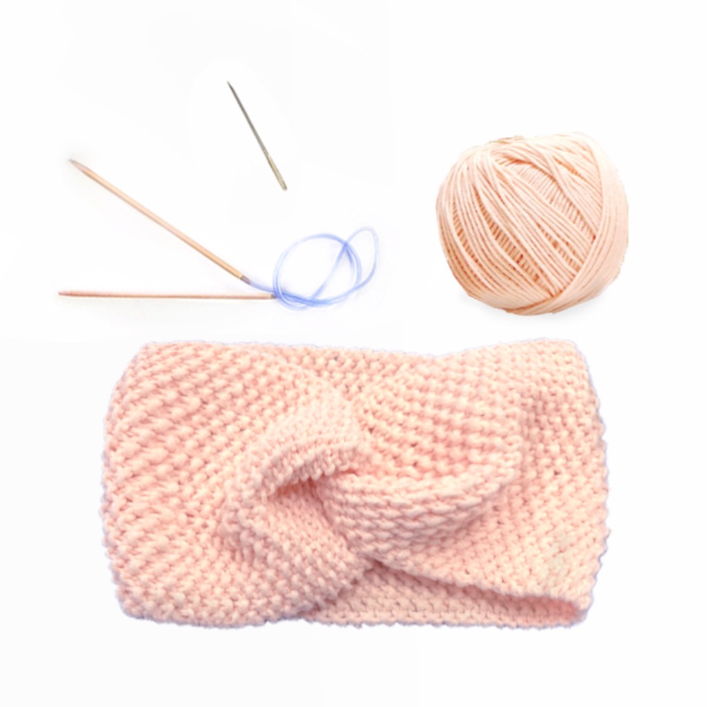 나비 헤어 밴드 - Knitting Kit
