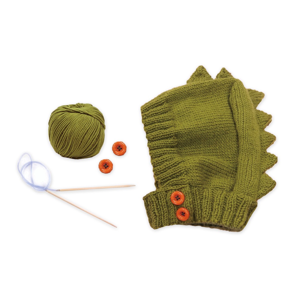 아기 공룡 모자  - Knitting Kit