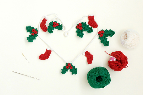 크리스마스 가랜드 - Knitting Kit