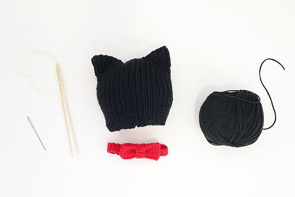 아기 고양이모자 - Knitting Kit