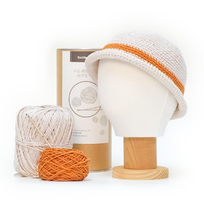 아기 페도라 바캉스 모자 - Knitting Kit