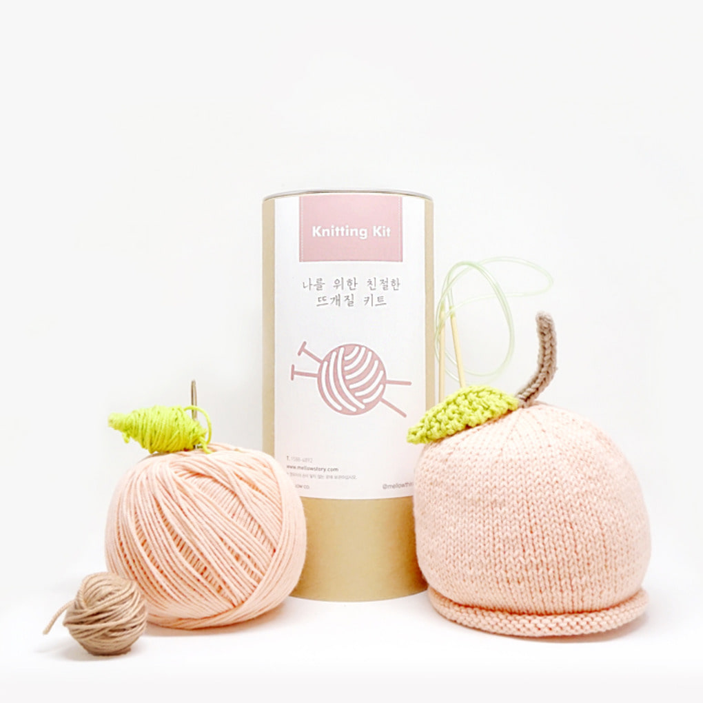 아기 복숭아모자 - Knitting Kit