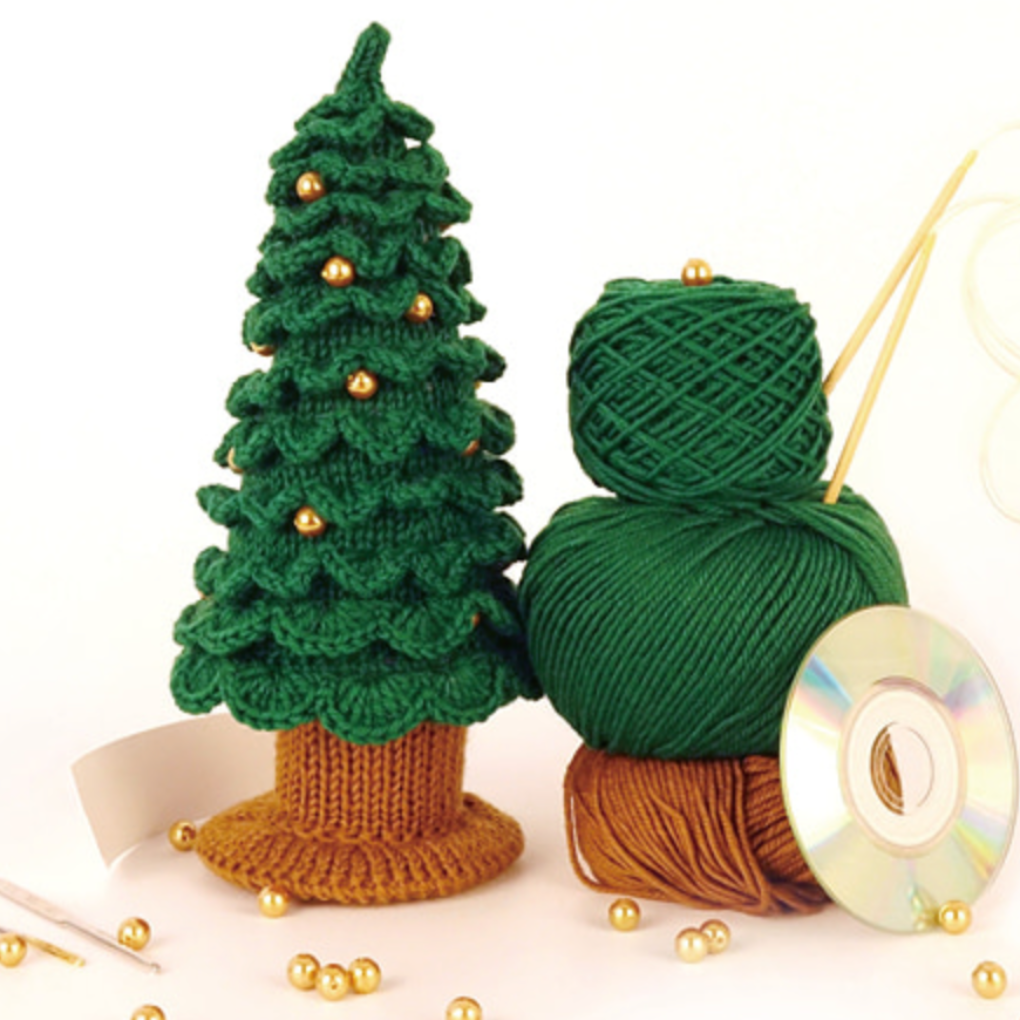 크리스마스트리(골드) - Knitting Kit