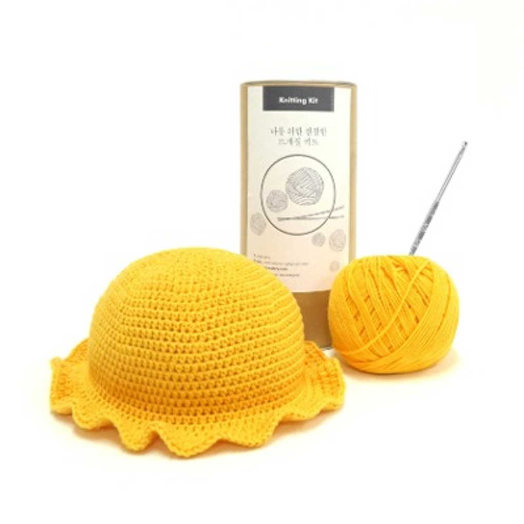 아기 꽃잎 모자 - Knitting Kit