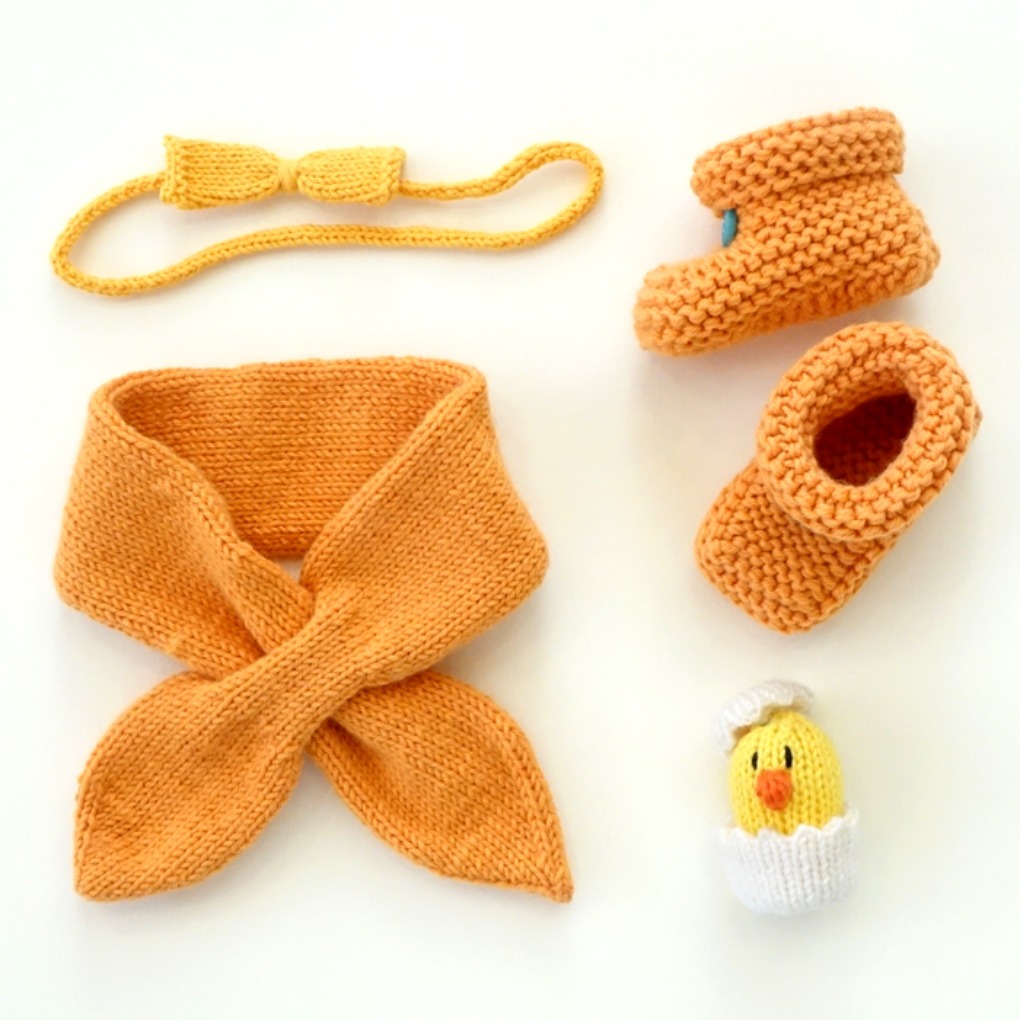 쁘띠 리본스카프(2) - Knitting Kit